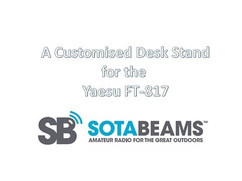 SOTABEAMS FT817 desk stand