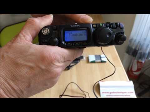 Yaesu FT817ND Tranceiver HF VHF UHF portable GoTechnique
