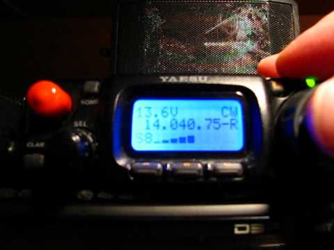 Listening To Morse Code On The Yaesu FT-817ND