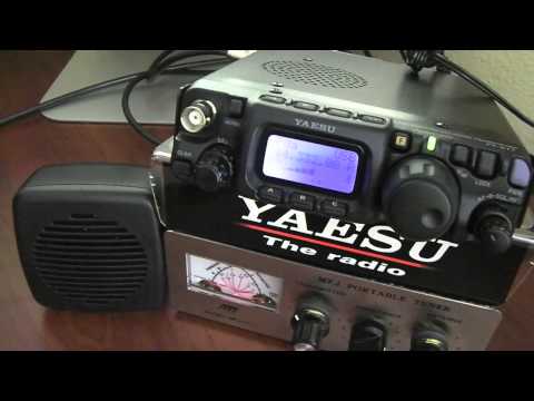 Yaesu FT 817 ND Working 20 Meter QRP