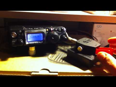 YAESU FT817ND - qso con HA2PP