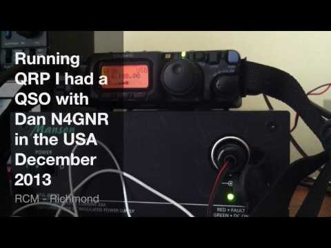 QRP contact with USA