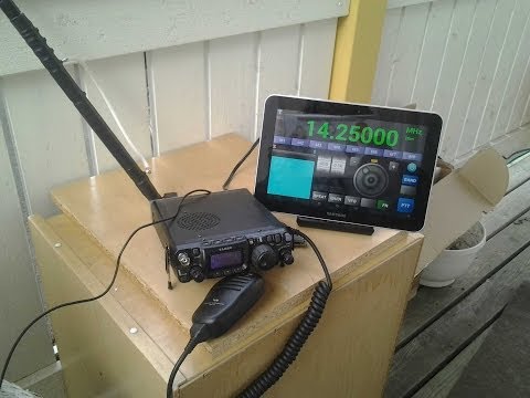 Yaesu FT-817 CAT control: Android Setup & Remote display