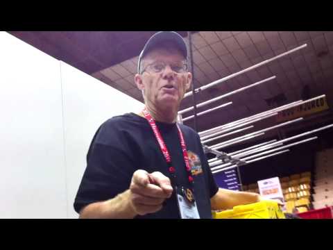 WG0AT with Buddipole booth from Dayton Hamvention 2012