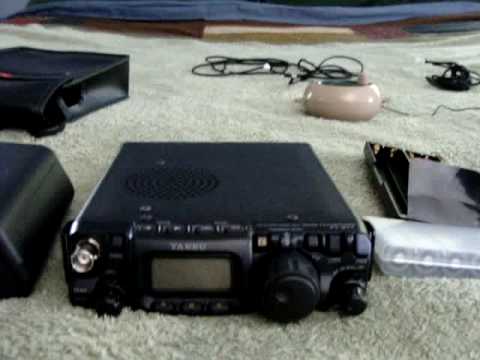 K2FR QRP backpacking gear.  Portable Yaesu FT-817