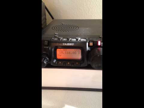 Yaesu FT-817 qrp. 17 meters g1xow