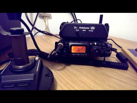 HF 17m comparison of Western HF-10 vs Alexloop using Yaesu FT-817 Radios