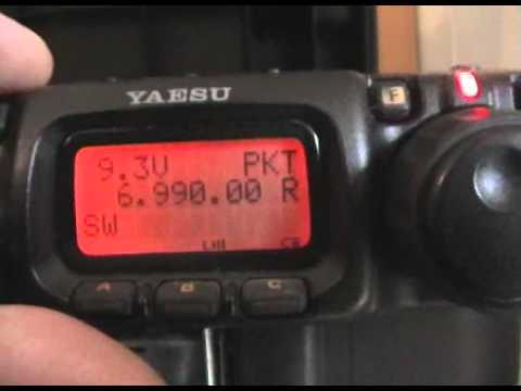 yaesu ft-817nd + homebrew fishing pole antenna, SWL-ing over the HF bands