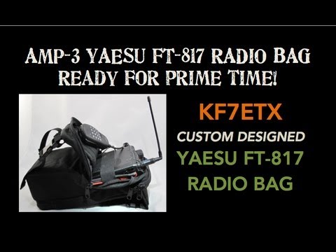 FT 817 RADIO BAG . . . Ready for prime time!