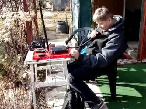 QRP FT-817 + solar panel