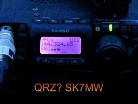 FT-817 ND: Nordic Activity Contest qrp on 2m from SOTA DM/NS-108