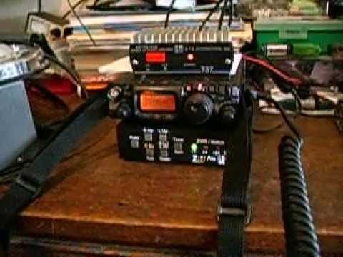 FT817 neon allumé avec TX 30W