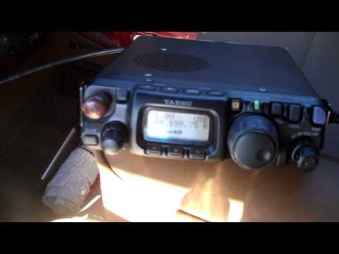 FT-817 VHF 144mhz QRP QSO between KE7SAK an WA7JTM