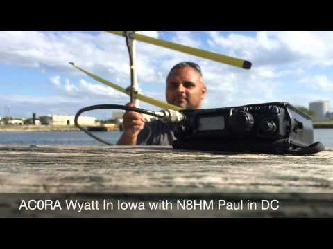 SSB Amateur Ham Radio Satellites with Yaesu FT-817  and Yagi