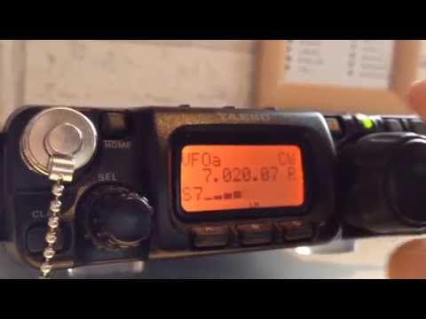 Yaesu FT-817 CWFilterbetrieb