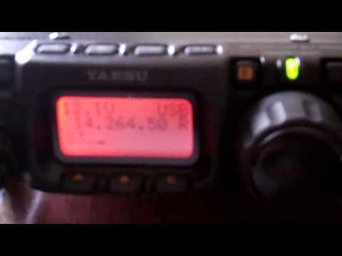 FT-817 QRP QSO KB1VXP (ME) to OK6DJ (Czech Republic)