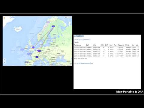 17m WSPR test | ATX Walkabout & Yaesu FT-817ND | Complete