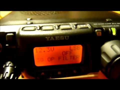 Yaesu FT-817 and the optional SSB filter YF-122S