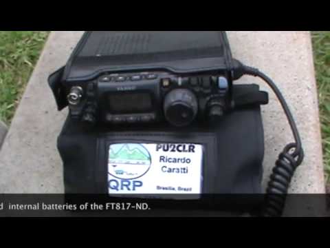 QRP Station with FT817-ND and 10 meters Yagi for portable