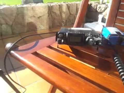 QRP FT-817 MAGNETIC LOOP IN3ANF YL3BF