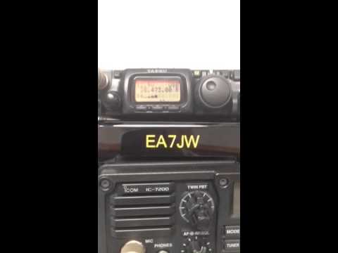 QRP EA7JW  CX8DS   FT817 EADelta7B