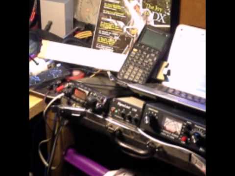 My QRP (low power) amateur radio station.