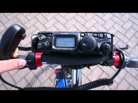Bicycle Mobile with the Yaesu FT-817 and MP1 Super Antenna