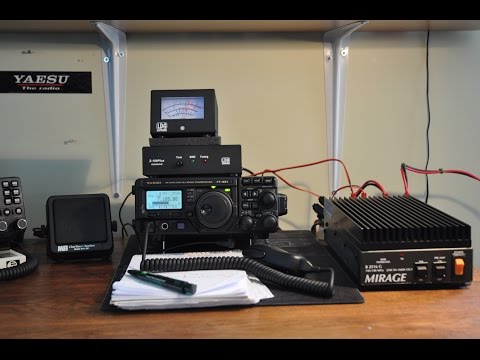 Yaesu FT-897D with 2.3khz Collins SSB filter