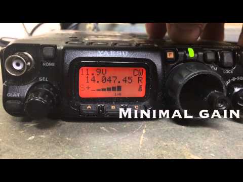 Testing W4RT 500hz CW Mechanical Filter FT-817