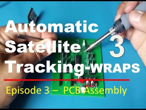 Ham Radio Portable Satellite Tracking System WRAPS - EP3 Electronics Assembly