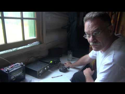 Drummond Island Ham radio CW Morse code qrp 2015 N6tlu Portable