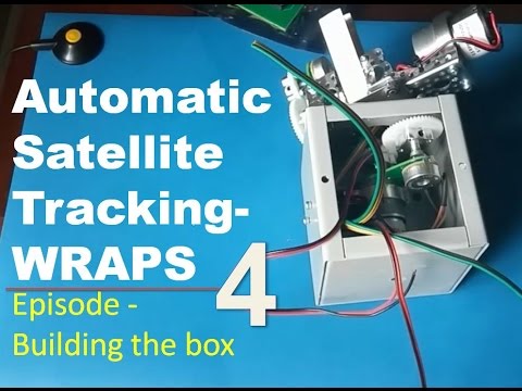 Ham Radio Portable Satellite Tracking System WRAPS- EP4 Building the box