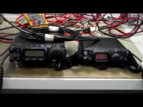 Yaesu FT857/817 5W TX/RX Power Efficiency Tests.