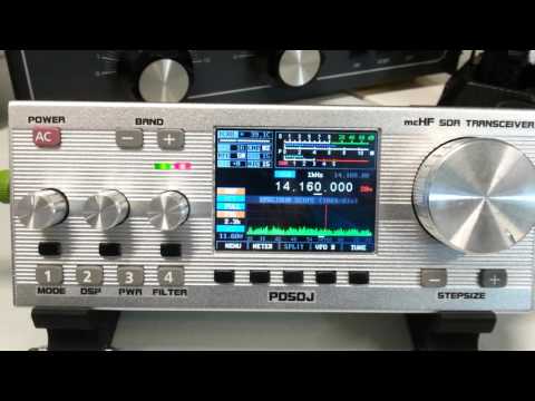 QSO AE2B - PD5DJ/QRP with MCHF SDR Transceiver
