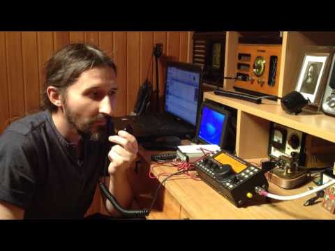 IZ0PAU QSO with SP4WRF QRP magnetic loop indoor