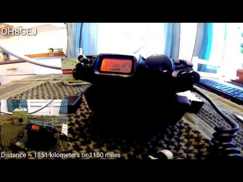 Chameleon F-Loop Kitchen QSO QRP - OH8GEJ - PI4CC