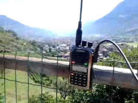 70 cm - UHF SOTA contact in Aosta Valley (Italy)