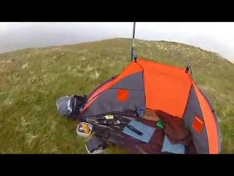 QRP amateur radio on Hen Comb in the Lake District