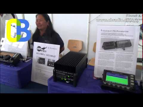 ELECRAFT KX3, KX 100PA/KX100AT, K3S  выставка в Германии 2015