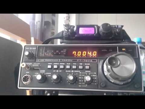 Yaesu FT-707s vs FT-817nd 40m (part 1)