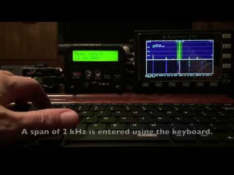 SX3 - Mouse and Keyboard Functions with an Elecraft PX3 and KX3 / Proof of Concept