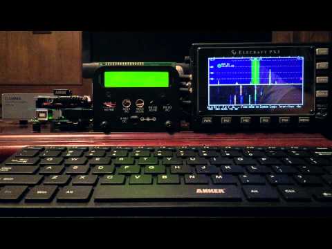 SX3 - Mouse-n-Click QSY with an Elecraft PX3 and KX3 / Proof of Concept