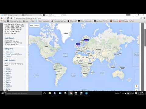 WSPR using Yaesu ft 817nd & 2 5w into half size G5RV