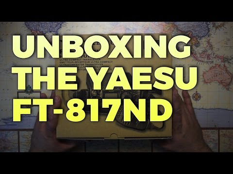 Yaesu FT-817ND Unboxing