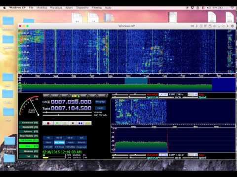 HDSDR & KX3 Elecraft on Macbook AIR