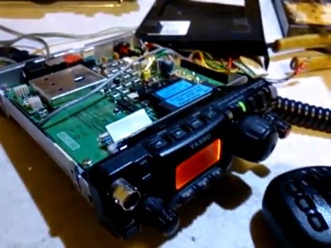 Yaesu FT-817 PA ModIfication IRF520, HF, no VHF and UHF.