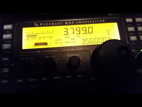 RX on elecraft kx3 sm3m calling DX