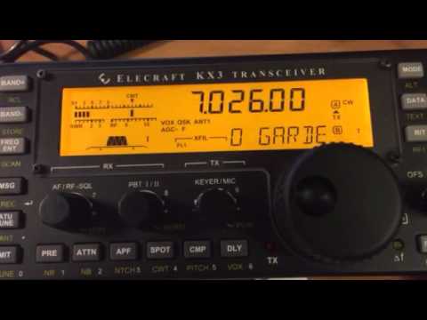 CW decode in Elecraft KX3