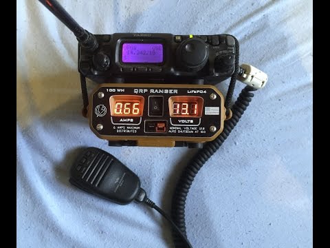 Hardened Power QRP Ranger and Yaesu Ft 817 and Small Antenna - Contest 06.08.2016