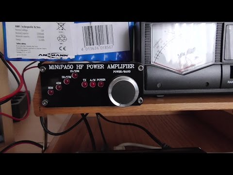 FT 817 ND mit 45W  HF Power Amplifier
